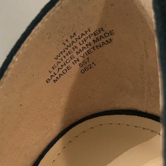 Nine West teal ankle strap heel - Picture 6 of 7